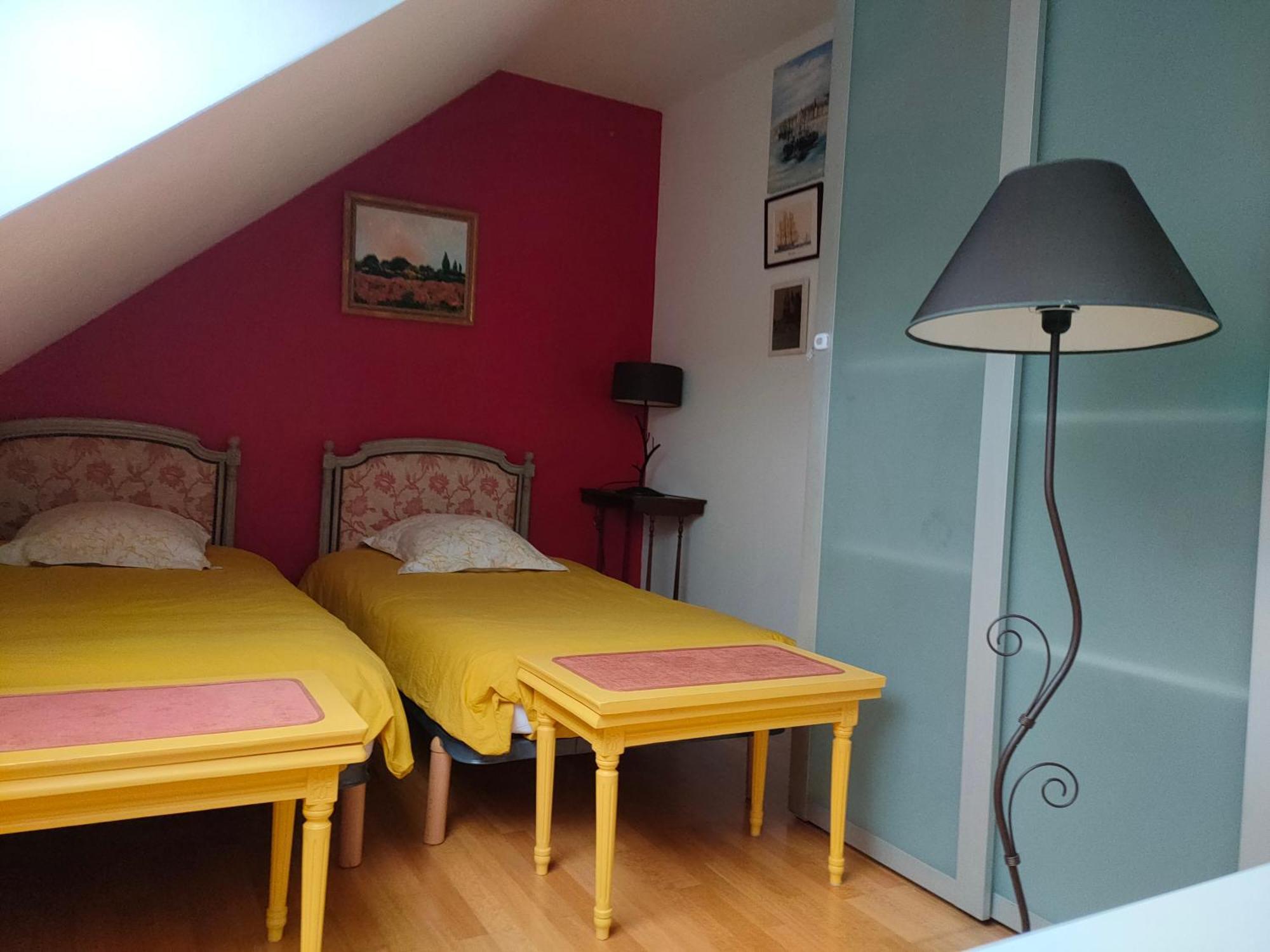 كودوبيك أو كو Demeure En Seine - Gites Et Chambres D'Hote En Bord De Seine الغرفة الصورة
